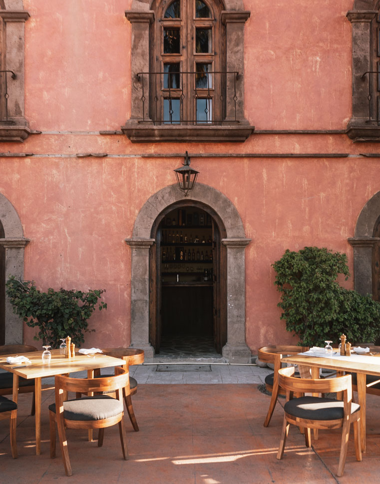 Restaurant et terrasse chic à Loreto Mexique - Nomade Amoureux